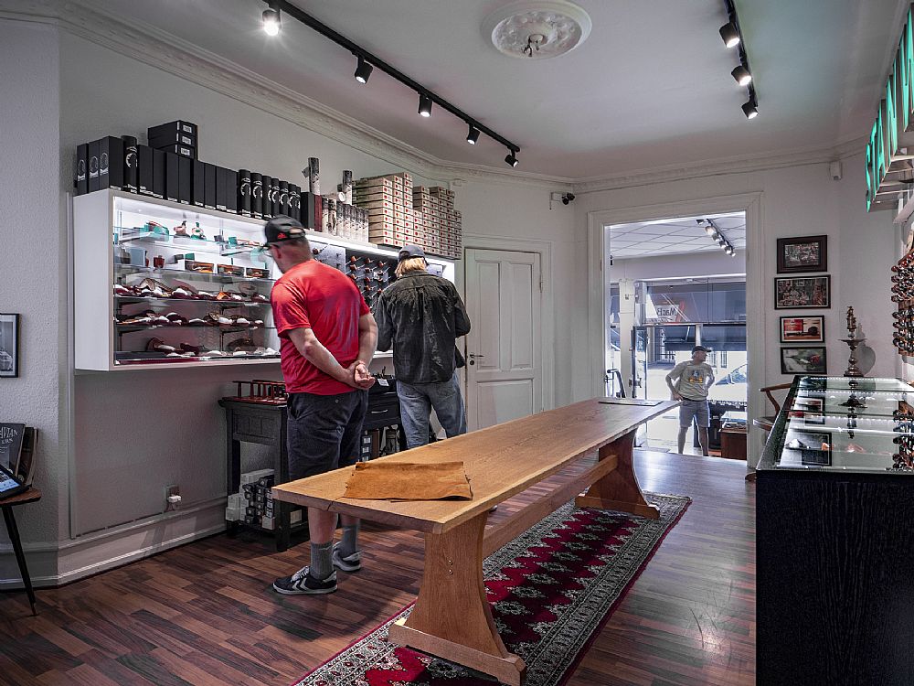 The Danish Pipe Shop 店内景