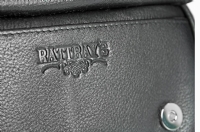 RATTRAY'S COWHIDE LEATHER 2 PIPE BAG CASE w./ YKK ZIPPER ** NEW ** 
