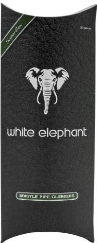White Elephant 18588 Superflow Collection-9 mm Aktivkohlefilter-40 Stück Papier