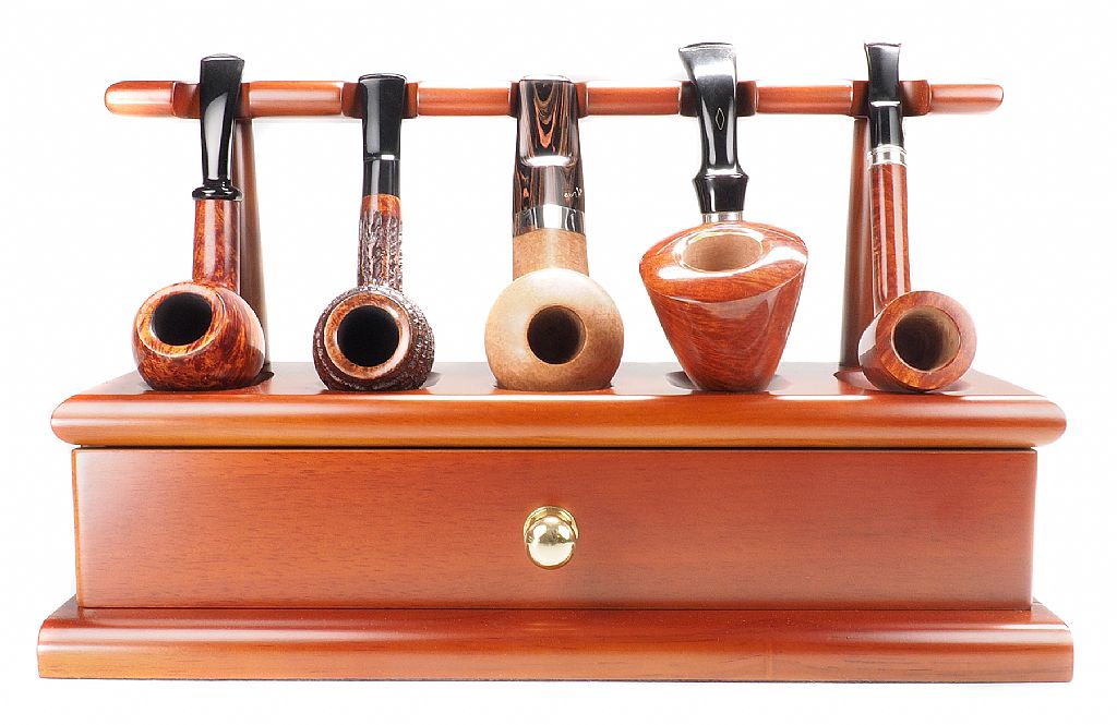 大阪公式店 イタリア製 Brebbia Pipe Stand(五本用) その他