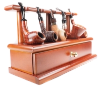 大阪公式店 イタリア製 Brebbia Pipe Stand(五本用) その他